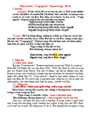 Các đề luyện thi môn Ngữ văn 8
